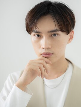 グルーミングサロン バーバー キャッスル 北浦和西口(Grooming salon Barber Castle) 爽やかダークブラウンリクルート韓国フェザーマッシュI北浦和