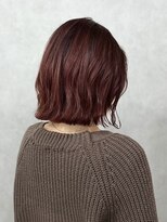 フランチェスカドットボブ(francesca.bob)&nbsp;ピンクバイオレット×切りっぱなしボブ【渡辺】