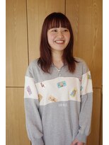 カフネ ジュントス ヨロ(Cafune' juntos YOLO) レッドブラウン×レイヤー