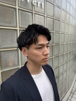 ジェコ ヴェール 祐天寺(gecko.vert)&nbsp;アップバング/刈り上げマッシュ/パーマ