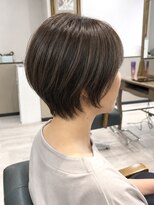 リム バイ ディーアンドティー(Lim by D&T) 白髪ぼかしハイライト 30代40代50代60代 ふんわりショート