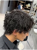 縦落ちツイストスパイラルセンターパート