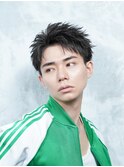 【alpha 新宿】オールバック×ショート
