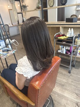 ムクヘア 御幸店(MUKU hair) ブリーチなしアイスグレージュ!