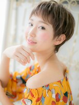 モッズ ヘア 福岡姪浜店(mod's hair) *mod's姪浜*…ガーリーエッジショート★ラブカジュアルc