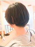 【morio 鶴瀬】大人かわいい黒髪ショートボブ