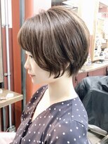 ルーファス 恵比寿 渋谷(Ruufus) かわいいナチュラルショートボブ【Ruufus恵比寿渋谷】314ｂ8