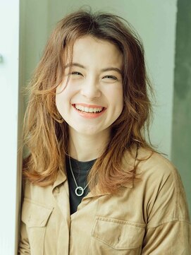 プロデュース 相模原店(Produce) くせ毛風♪ベージュカラー☆ふわミディ