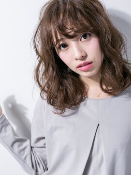 カバーヘア ブリス 北浦和(COVER HAIR bliss) 暖色系カラー無造作濡れ髪ウェットヘアv北浦和20代30代40代