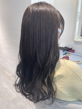 ラ ブランシュ 大宮(La Blanche) 20代30代40代前髪イヤリングカラーイメチェンラベンダーカラー