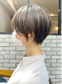 【mag】絶壁解消!大人ひし形ショートボブ/30代/40代【中村】