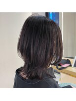 ユーフォリア 新宿通り(Euphoria)&nbsp;小顔ミディアムくびれヘア20代30代40代☆大人かわいいミニウルフ