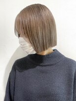 アイティーバイアルバム 藤沢店(IT by ALBUM) グレージュボブ_ショコラベージュボブルフベビーバング_ba372971