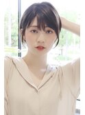 【 I. 】小顔 内巻きボブ ボブ 30代40代 ショート 川口
