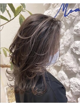 モアナバイヘッドライト 小田原店(Moana by HEADLIGHT) Moana#ハイライト#アッシュベージュ#ケアブリーチ