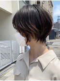 【丸みショートボブ20代30代40代】鈴木啓介