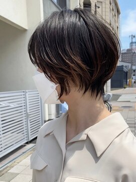エレノア 仙台(Eleanor) 【丸みショートボブ20代30代40代】鈴木啓介