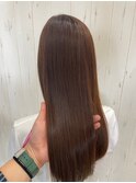 髪質改善×ベールストレート