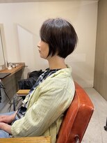 ソラーナバイマニスオブヘアー(SOLANA by Manis of hair)&nbsp;前下がりショートとボブの間