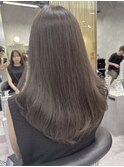 ラベンダーベージュカラー×レイヤーカット　【CHICA】