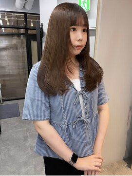ヌープヘアーアイス(NUUP.hair ici) 大人美人くびれヘアミルクチョコレートヘルシースタイル