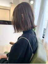 ルックアット(Look at)&nbsp;【Look at】ミルクティボブ似合わせカット着物ヘア大人ガーリー