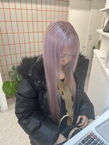 ペレ 渋谷(PELE)&nbsp;切りっぱなしボブ/エアリーロング/美髪/ピンクブラウン/渋谷