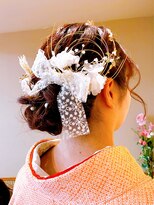 ヘアーボー ラーラ(hairbeau L'ala)&nbsp;ルーズアップヘア