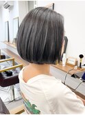 白髪染め/髪質改善/中野/ボブショート ビフォアー&アフター