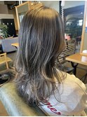20代30代40代ハイライトバレイヤージュ透明感外国人風カラー