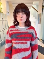 ラパンセノアール(LA PENSEE NOIR) ミディアム×レッドカラー