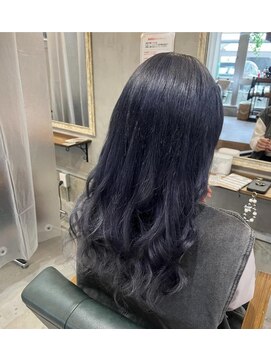 ルフレ 新宿本店1st(Reflet) 付けたままカラー、プルエクステ