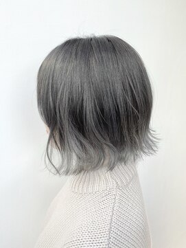 ブルー 盛岡店(BLUE) イメチェン/艶髪/ダークアッシュ/大人ミディアム/透明感ボブ
