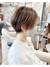 アッシュ 横浜西口店(Ash) 人気すぎる質感ショートヘア