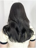 オリーブカラー透明感カラー黒髪_ba513761