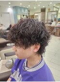 波巻きツイストスパイラルパーマ