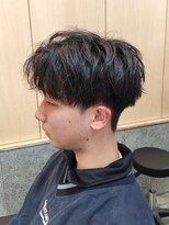 ニアウ 伊勢崎連取店(Niau)&nbsp;刈り上げマッシュセンターパートニュアンスパーマ