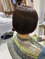 サンバイセライロ 千葉(SAN. by celilo)&nbsp;ショートボブ × オリーブグレージュ【千葉優希】