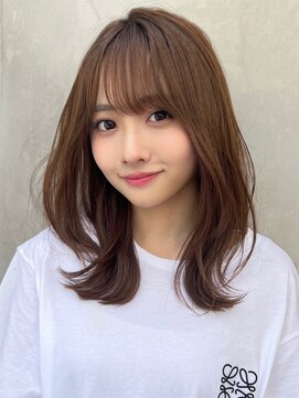 ミラリー トウキョウ(Mirareee Tokyo) 【F】ひし形かわいいエアリーレイヤー似合わせカット