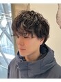 バロンフェム(baLon.fem) 無造作なマッシュスタイル【シャドウパーマ/メンズカット/眉毛】
