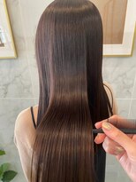 ジーナ 船橋(Zina)&nbsp;髪質改善＊ロングレイヤーグレーベージュ＊美髪【Zina船橋】