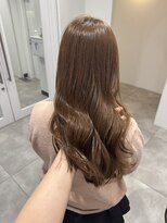 カシェ キョウマチ(cashe’e)&nbsp;ブリーチなしベージュカラー