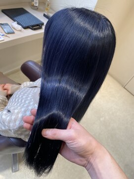 グランドール(Grandoll) 1ブリーチ/ブルー寒色系／暗め／オージュアトリートメント