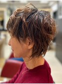 ミセス おしゃれな大人のパーマスタイル ショートレイヤー