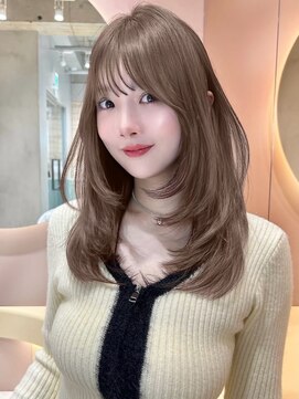 グロー 大宮(GLROW) レイヤーカットワンホンヘアハッシュカットフェイスレイヤー