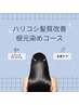 レディマ .．水素カラー【白髪/全体ロング　】ハリコシ髪質改善コース
