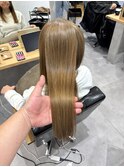 白髪ぼかしと酸性ストレート