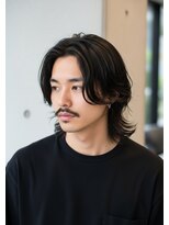 ロンドプランタン 恵比寿(Lond Printemps) ★ミディアムパーマ/メンズミディアム/ニュアンスデザイン