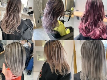 ソル(SOL)の写真/【岐南】バレイヤージュ・シャドウルーツ・ハイライト等どのようなデザインもＳＯＬにお任せ！