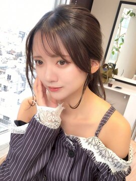 顔周りカット*フェイスレイヤー*顔周りレイヤー*髪質改善